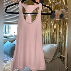 Pink Lululemon tank top